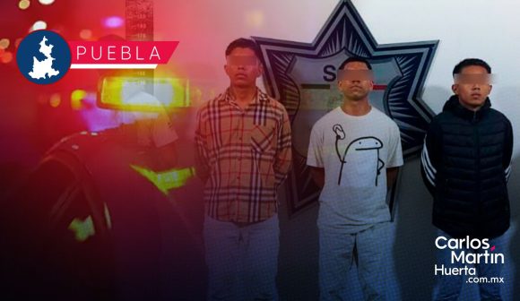 Detenidos robo transporte Por robos en transporte público detienen a cuatro hombres