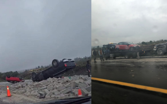 Piso mojado, falta de precaución y velocidad incrementan accidentes