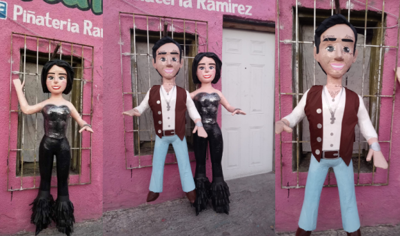 Ángela Aguilar y Christian Nodal… ¡Ya tienen piñata!