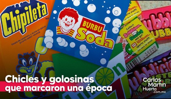 De regreso a tu infancia, chicles y golosinas de los 80s