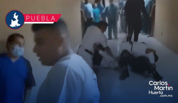 Enfermero del IMSS San José golpea a guardia de seguridad; “te voy a levantar” asegura