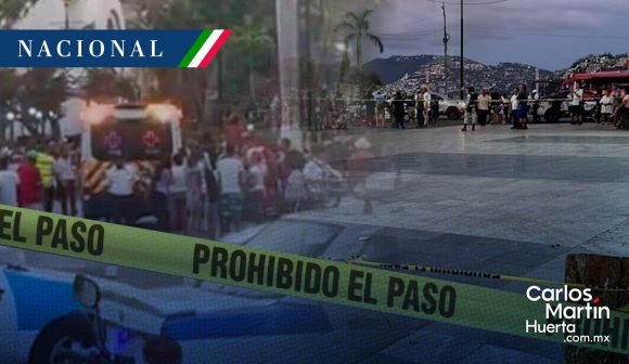 Explosión zócalo Acapulco Suman 9 lesionados por explosión en zócalo de Acapulco