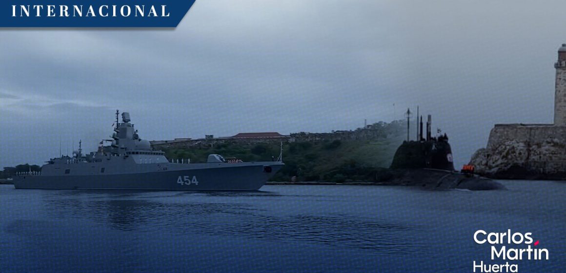 Llegan a La Habana submarino nuclear y buques de guerra rusos