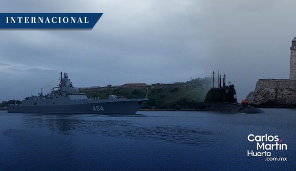 Llegan a La Habana submarino nuclear y buques de guerra rusos