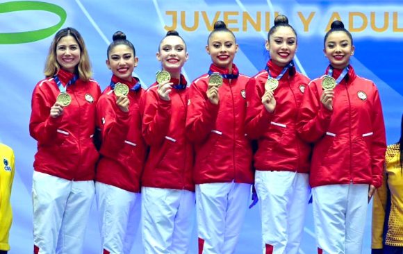 Conjunto de Gimnasia Rítmica se corona campeón en All Around        