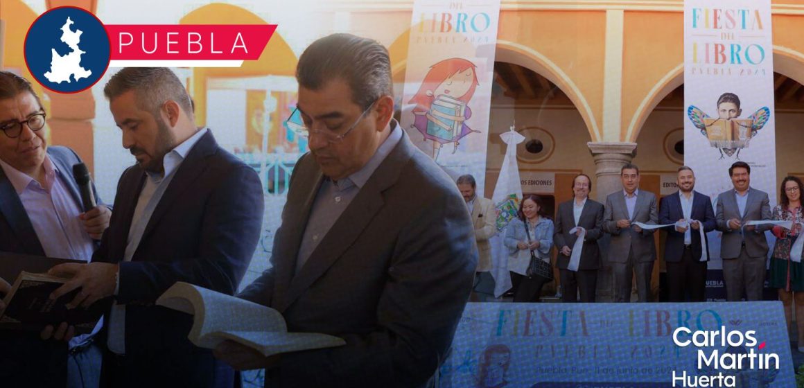Inauguran la Fiesta del Libro 2024 en Puebla; todas las actividades aquí