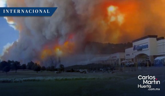 Incendios forestales en Nuevo México obligan a evacuación de poblado