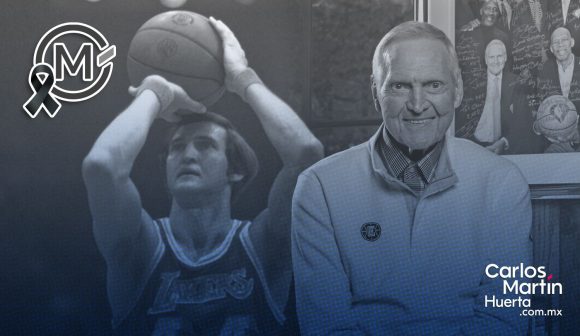 Murió Jerry West, leyenda de la NBA