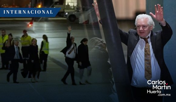 Julian Assange llega a Australia tras formalizar su libertad