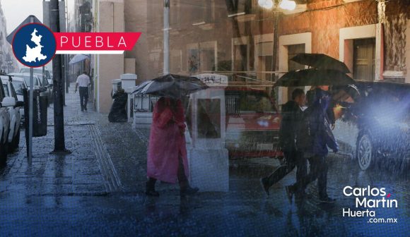 Puebla espera aumento de precipitaciones, acompañadas de viento y posible caída de granizo