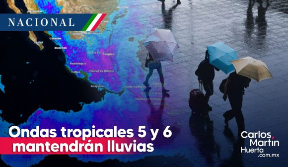 Ondas tropicales - lluvias Ondas tropicales 5 y 6 mantendrán lluvias en el país