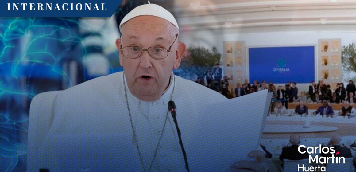 Papa Francisco advierte sobre el uso de la IA ante el G7