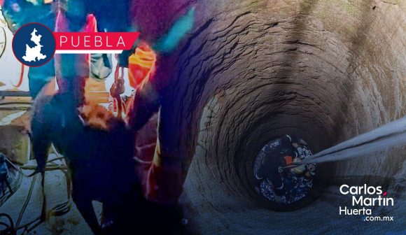 Rescatan a perrito que cayó a un pozo de 20 metros de profundidad