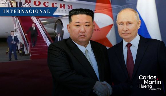 Putin llega a Corea del Norte para reunirse con Kim Jong-un