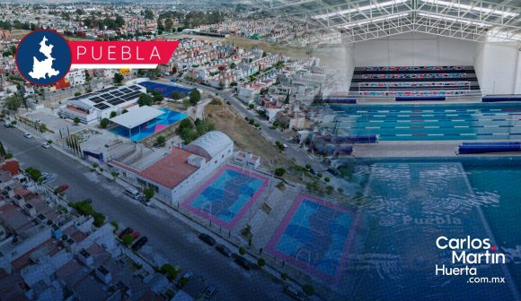 Con inversión de 24.6 mdp el Ayuntamiento de Puebla reinauguró la alberca sur