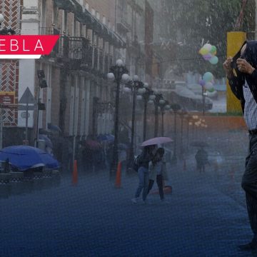 Se esperan más lluvias en Puebla y posibles tormentas eléctricas