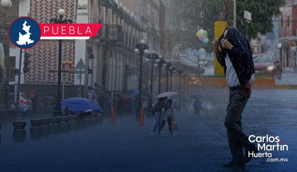 Onda Tropical número 8 seguirá provocando lluvias en territorio de poblano
