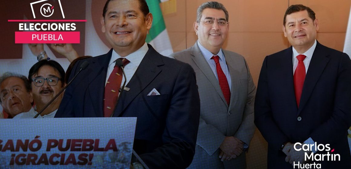 Sergio Salomón felicita a Alejandro Armenta tras ganar la gubernatura