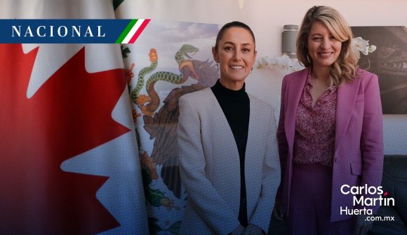 Sheinbaum - canciller Canadá Sheinbuam se reúne con canciller de Canadá para tratar el T-MEC
