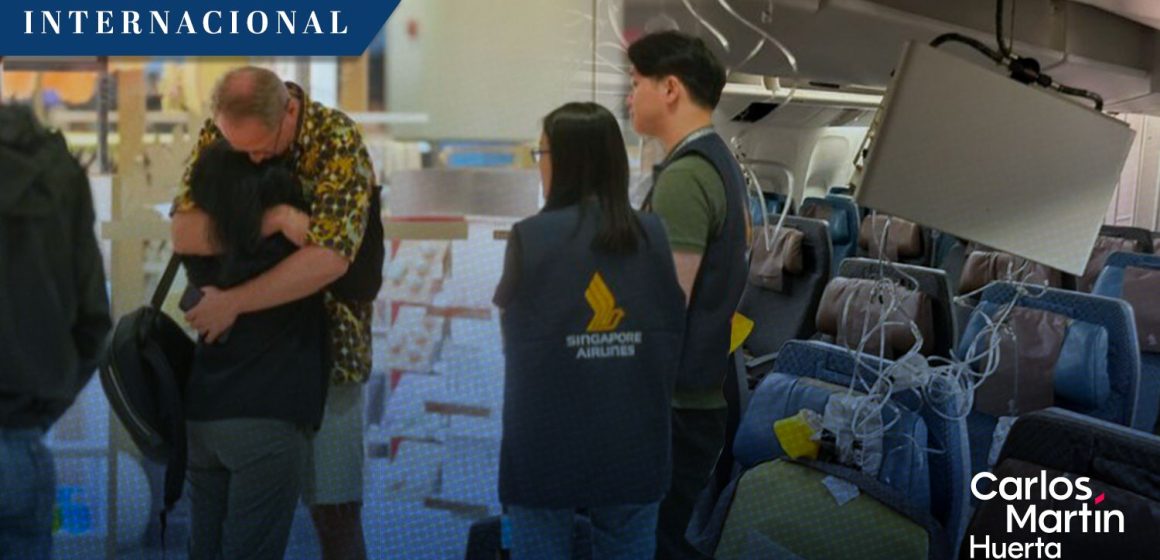 Singapore Airlines ofrece adelanto de indemnización a pasajeros heridos por turbulencias