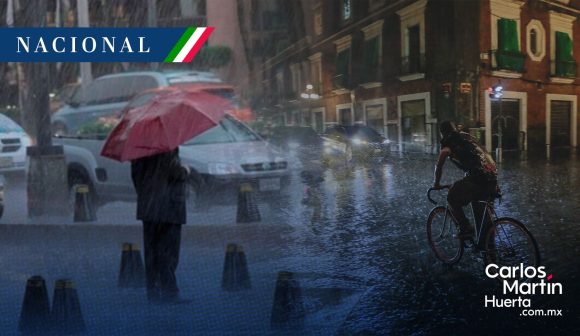 Temporal de lluvias se prevé en varios estados del país