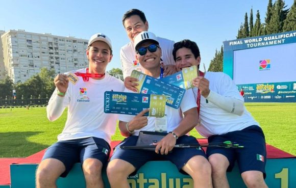 Equipo de tiro con arco logra medalla de oro y boleto para París 2024