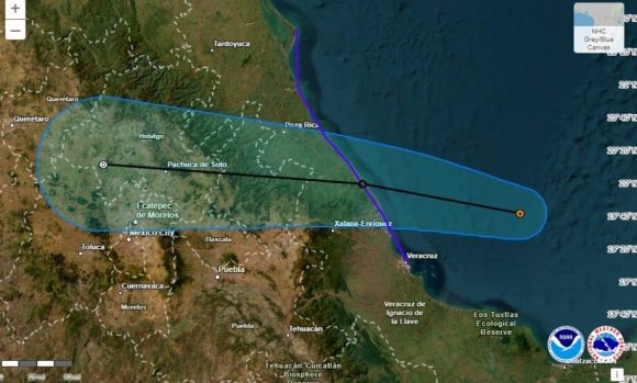 Depresión Tres se intensifica a Tormenta Tropical “Chris”