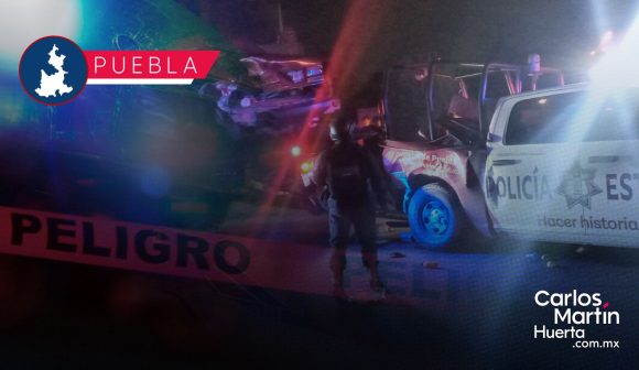 Un policía y dos personas pierden la vida tras accidente en la México-Puebla