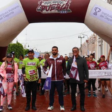 Reafirma INPODE su compromiso con el deporte a través de “Recorre Puebla 2024”