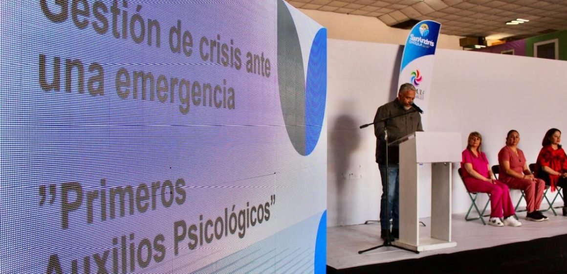 Gobierno de San Andrés Cholula se capacita en “primeros auxilios psicológicos”