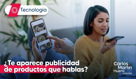 ¿Por qué aparece publicidad de los productos de los que hablamos?