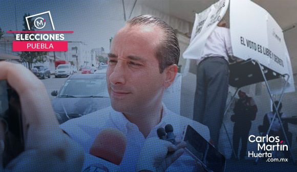 Mario Riestra pidió a los poblanos tranquilidad al salir a votar