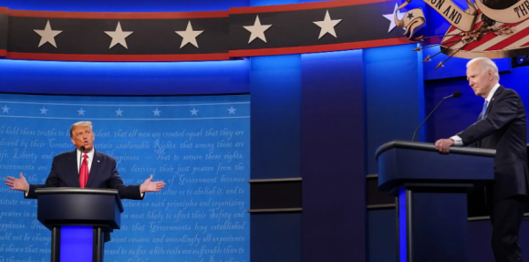 Migración y Economía temas del primer debate entre Biden y Trump