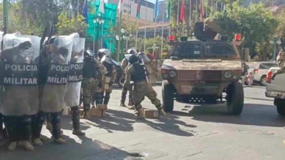 Militares bolivianos se levantan contra el Gobierno de Luis Arce
