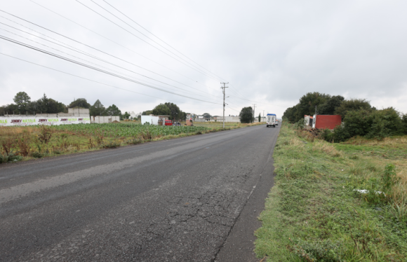 Inicia ampliación a cuatro carriles en la carretera Puebla-Canoa