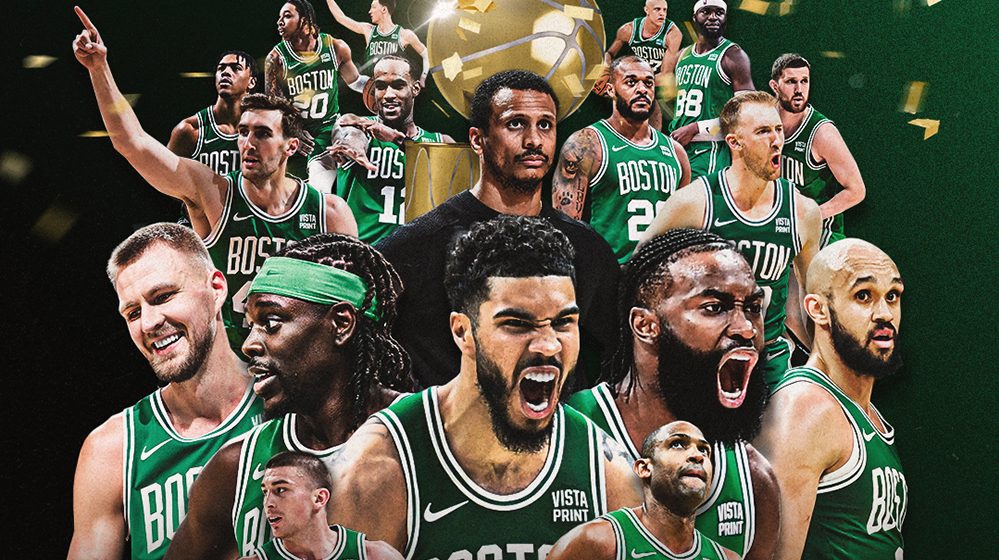 Los Celtics son Campeones en la NBA; superaron a los Mavs en cinco juegos