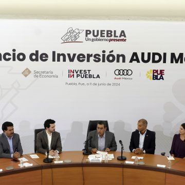 Audi anuncia inversión de mil millones de euros en electromovilidad en Puebla