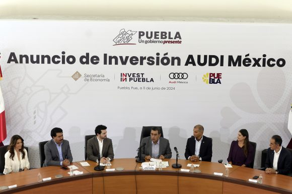 Audi anuncia inversión de mil millones de euros en electromovilidad en Puebla