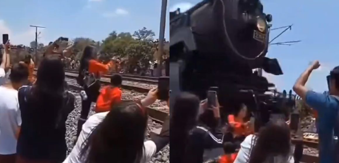 Mujer pierde la vida al tomarse una selfie con la icónica locomotora “La Emperatriz”