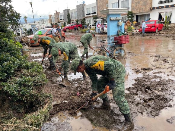 Ejército, Fuerza Aérea y Guardia Nacional activan los planes DN-III-E y GN-A  por huracán Beryl