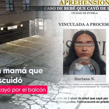 A prisión mujer que dejó sólo a su hijo de dos años y cayó del balcón en La Paz