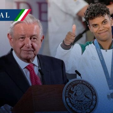 AMLO felicita a Prisca Awiti por medalla de plata; “vienen otras”