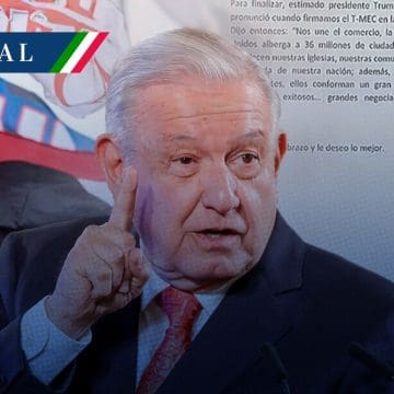 AMLO revela contenido de carta enviada a Trump