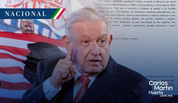 AMLO revela contenido de carta enviada a Trump