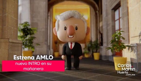AMLO - animado - mañanera (VIDEO) AMLO estrena ‘intro’ animado en la ‘mañanera’