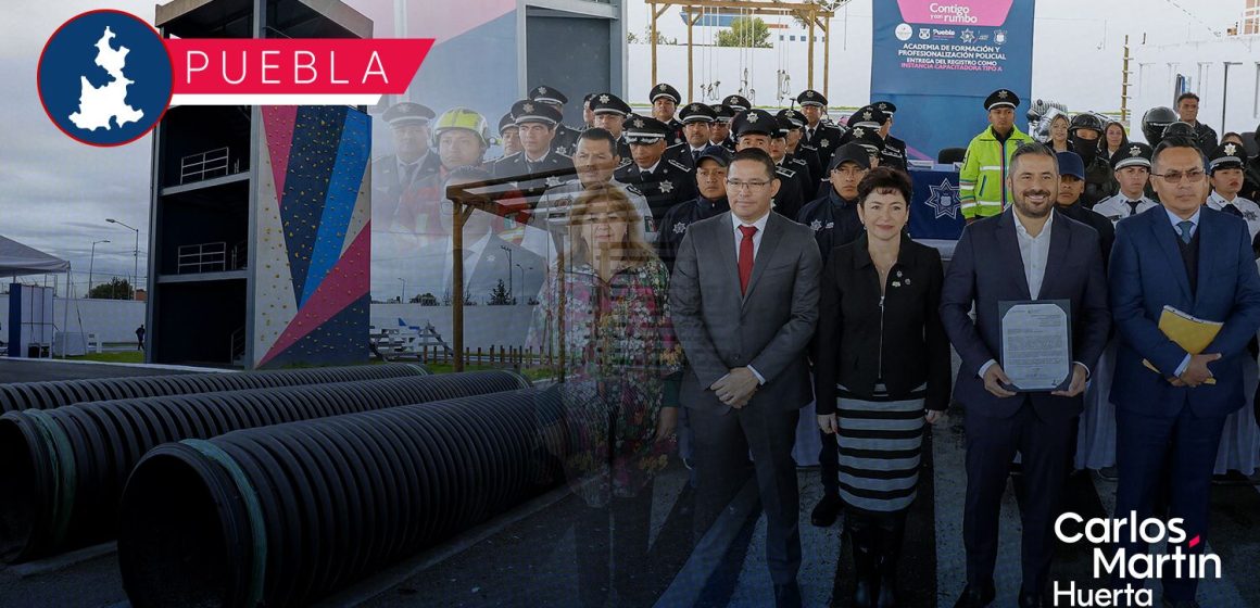 Academia de Policía Municipal de Puebla recibe registro como instancia capacitadora Tipo “A”