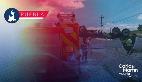 Fallece niño en accidente de la carretera Acajete-Amozoc