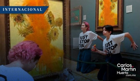 Declaran culpables a dos activistas por lanzar sopa a “Los girasoles” de Van Gogh