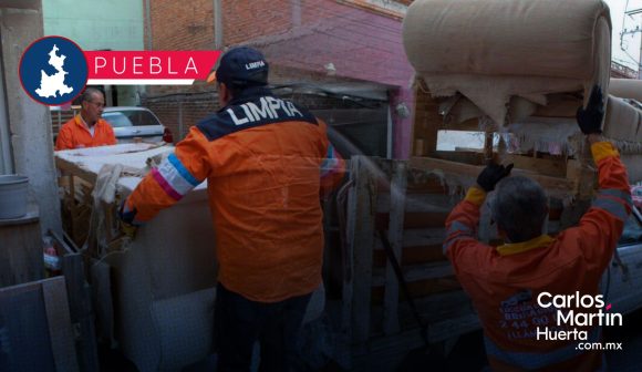 Agenda tu recolección de basura de muebles y electrodomésticos en Puebla