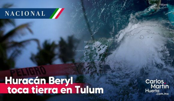 Beryl - Tulum Beryl tocó tierra como huracán categoría 2 en Tulum